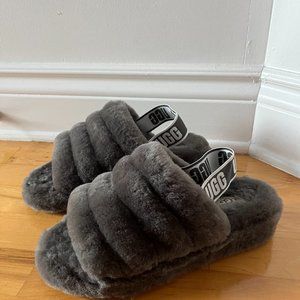 UGG Sandals in Grey in Size 8 USA